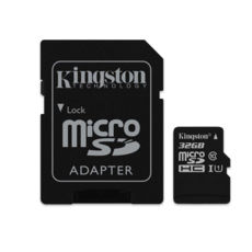   32 GB microSD Kingston UHS-I Canvas Selec SDCS/32GB 