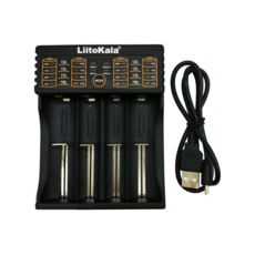   Liitokala Lii-402, Ni-Mh/Li-ion/Li-Fe/LiFePO4, USB, Powerbank, LED, Box