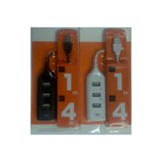- USB2.0 (4 ports) black (orange pack)