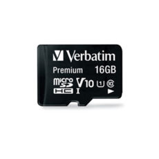   16 Gb microSD Verbatim Class10 (44082) 
