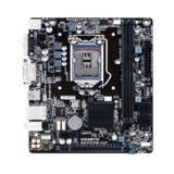 Мат.плата Gigabyte 1151 GA-H110M-S2V 2xDDR4/VGA/DVI/1 16x PCI-E 3.0, 2 слота 1x PCI-E 2.0/1000 Мбит/сек/x USB 3.0, 2x USB 2.0/7.1/MicroATX
