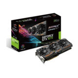 Видеокарта ASUS GeForce GTX1070 8GB GDDR5 GAMING OC STRIX-GTX1070-O8G-GAMING, б.у., 12мес гарантии