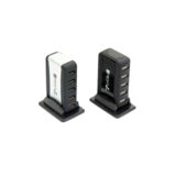 Хаб-юсб 2.0 H7, 7-port, блистер+блок питания.