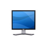 Монитор 19" Dell 1908FP 1280 х 1024 TN 5:4 VGA + DVI Black - Silver б.у.
