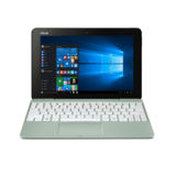 Ноутбук 10" Asus T101HA-GR034T / зеленый / 10.1"(1280x800) LED сенсорный / Intel® Z8350 / 4Gb / 128Gb SSD / Intel® HD Graphics / no ODD / Win10 / / /