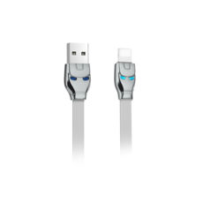  USB 2.0 Lightning - 1.2  Hoco U14 Steel man Lightning white