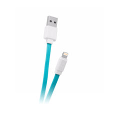  USB 2.0 Lightning - 1.2  Hoco Waffle Lightning Flat 1.2M 2.1A UPL18 blue