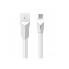  USB 2.0 Micro - 1.2  Hoco X4 zinc alloy rhombus MicroUSB white