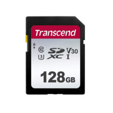   128 GB SDXC Transcend Class 10 UHS-I (TS128GSDC300S)
