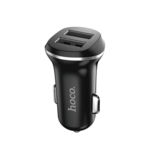 Автомобильное зарядное Hoco Z1 (2USB, 2.1А) black