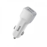 Автомобильное зарядное Hoco Z23 grand style c Lightning (2USB, 2.4A) white