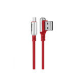 Кабель USB 2.0 Micro - 1.2 м Hoco U17 capsule MicroUSB black