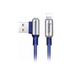 Кабель USB 2.0 Lightning - 1.2 м Hoco U17 capsule Lightning blue