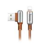Кабель USB 2.0 Lightning - 1.2 м Hoco U17 capsule Lightning blue