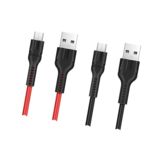 Кабель USB 2.0 Micro - 1 м Hoco U31 Benay MicroUSB red