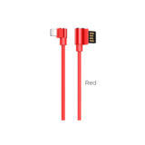 Кабель USB 2.0 Lightning - 1.2 м Hoco U37 Long roam charging lightning red