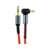 Кабель звуковой 1.0 м Hoco UPA02 AUX Spring audio red
