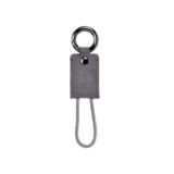 Кабель USB 2.0 Micro - 0.15 м Hoco UPM19-брелок MicroUSB tarnish