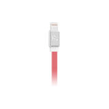 Кабель USB 2.0 Lightning - 1.2 Hoco Waffle Lightning Flat 1.2M 2.1A UPL18 pink
