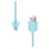 Кабель USB 2.0 Lightning - 1.2 м Hoco X16 Lightning sky blue