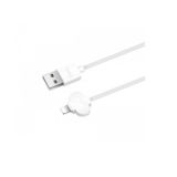 Кабель USB 2.0 Lightning - 1.2 м Hoco X18 Butterfly Lightning white