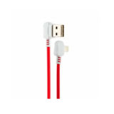 Кабель USB 2.0 Lightning - 1.2 м Hoco X19 Enjoy Lightning red-white