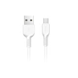 Кабель USB 2.0 Micro - 1.0 м Hoco X20 Flash charged 1M MicroUSB white