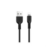 Кабель USB 2.0 Lightning - 1 м Hoco X20 Flash charged lightning 1M black