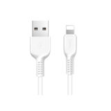 Кабель USB 2.0 Lightning - 1.0 м Hoco X20 Flash charged lightning 1M white
