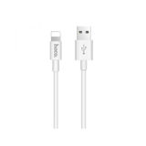 Кабель USB 2.0 Lightning - 1.0 м Hoco X23 Skilled charged lightning white