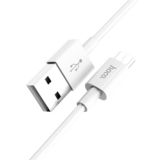 Кабель USB 2.0 Micro - 1.0 м Hoco X23 Skilled charged microUSB white