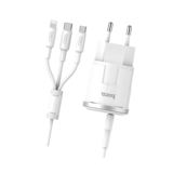 Зарядное устр-во Hoco C38A Thunder (EU) (2USB, 2.4A) white