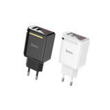 Зарядное устр-во USB 220В Hoco C39A Enchanting (EU) (2USB, 2.4A) white