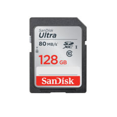   128 GB microSDXC SanDisk Ultra UHS-1 lass 10 (80Mb/s, 533X) (SDSDUNC-128G-GN6IN)