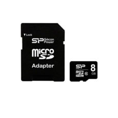  ' 8 Gb microSD SILICON POWER SDHC Class10 (SP008GBSTH010V10SP)