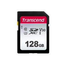   128 GB SDXC Transcend Class 10 UHS-I (TS128GSDC300S)  !, 