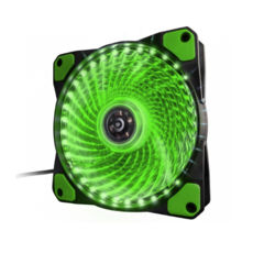  120 mm Frime Iris LED Fan 33LED Green (FLF-HB120G33), 120x120x25mm