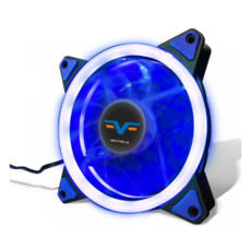  120 mm Frime Iris LED Fan Double Ring Blue (FLF-HB120BDR), 120x120x25mm