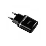 Зарядное устр-во USB Hoco C12 с Micro USB (2USB + кабель, 2.4А) black