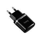 Зарядное устр-во USB 220В Hoco C12 EU (2USB, 2.4А) black