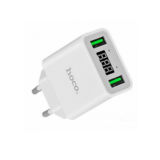 Зарядное устр-во USB Hoco C25A (EU) (2USB, 2.2.A) white