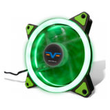Вентилятор 120 mm Frime Iris LED Fan Double Ring Green (FLF-HB120GDR), 120x120x25mm