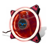 Вентилятор 120 mm Frime Iris LED Fan Single Ring Red (FLF-HB120RSR), 120x120x25mm