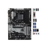 Мат.плата ASRock AM4 B450 Pro4, 4DDR4, VGA/HDMI/DP, 6xSATA3, 1xM.2, 2xPCI-E 16x, 4xPCI-E 1x, ALC892, RTL8111H, 8xUSB3.1/4xUSB2.0, CrossFire ATX БН