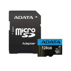  ' 128 GB microSDXC A-DATA Premier Class 10 (R-100Mb/s) UHS-1 (AUSDX128GUICL10A1-RA1)