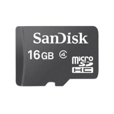   16 GB microSD SanDisk class 4   (SDSDQM-016G-B35)