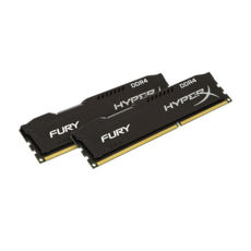   DDR4 2  4GB 2666MHz Kingston HyperX Black Fury (HX426C15FBK2/8)