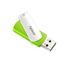 USB Flash Drive 16 Gb Apacer AH335 Green USB 2.0 (AP16GAH335G-1)