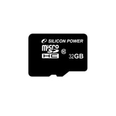  ' 32 GB microSD SILICON POWER SDHC Class10 ( ) (SP032GBSTH010V10)