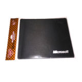 Коврик GAMING Q1 MICROSOFT BLACK, ПРОШИТЫЙ, размер (30-25cm) - NE